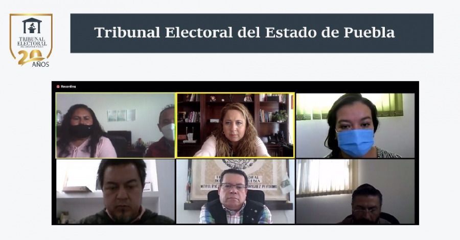 Rinde protesta Ang&eacute;lica Sandoval como presidente del TEEP; es la segunda mujer en asumir el cargo