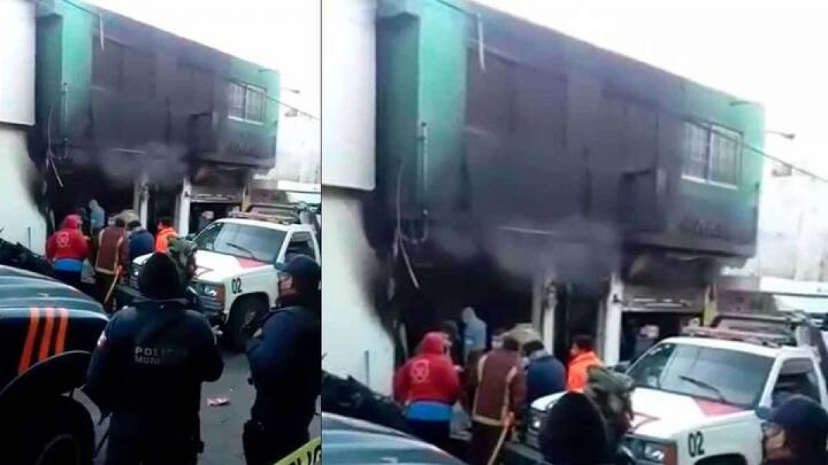 El incendio ocurrió en la calle 2 Sur y 5 Oriente de Tecamachalco