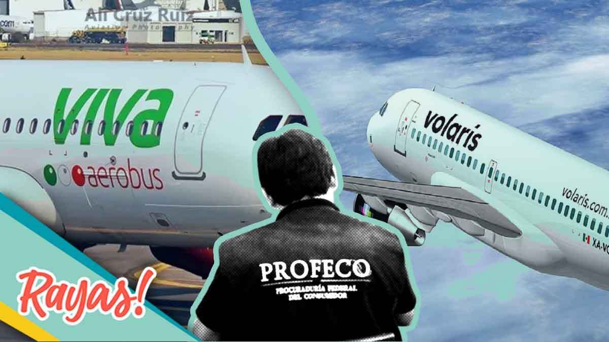 ¡Bravo! Profeco clausura Viva Aerobús y Volaris por cobrar equipaje de mano