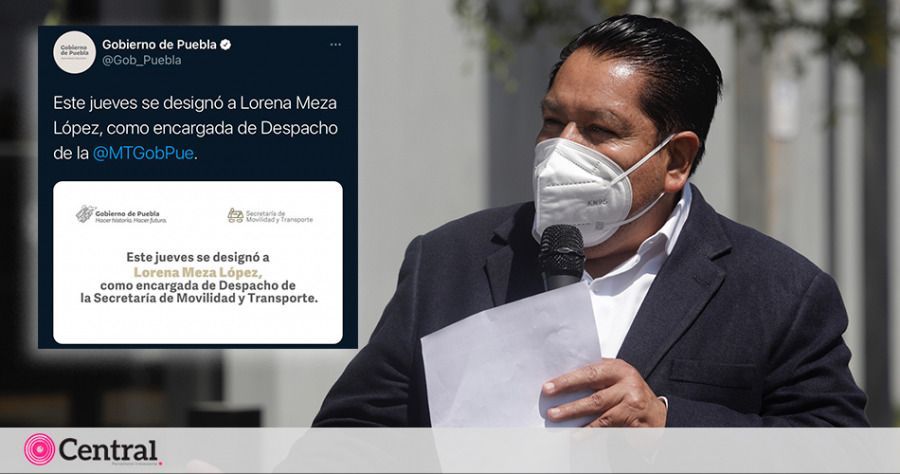 Sale Ar&eacute;chiga de la SMT, queda como encargada de despacho Lorena Meza&nbsp;