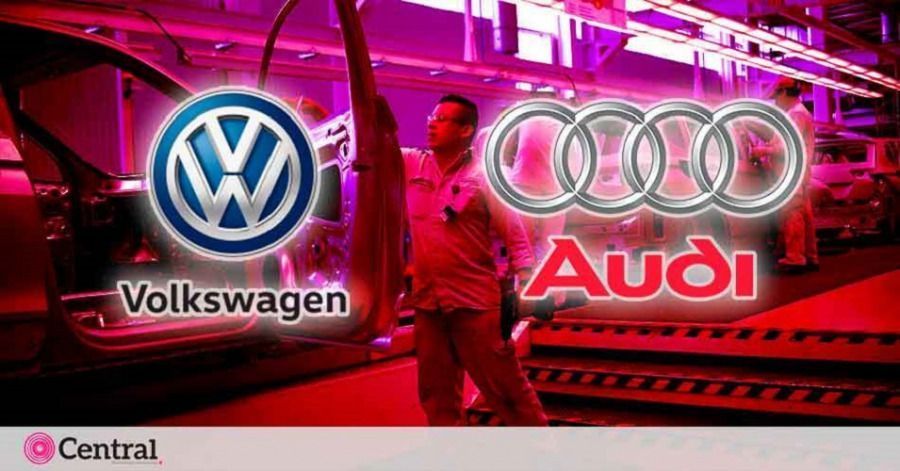 Disminuye la producción de Audi y Volkswagen.