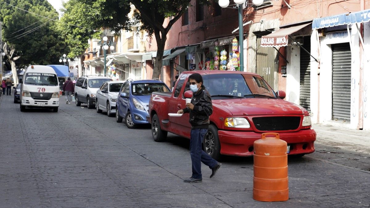 En 2022 iniciará programa piloto de estacionamientos rotativos en el Centro de Puebla