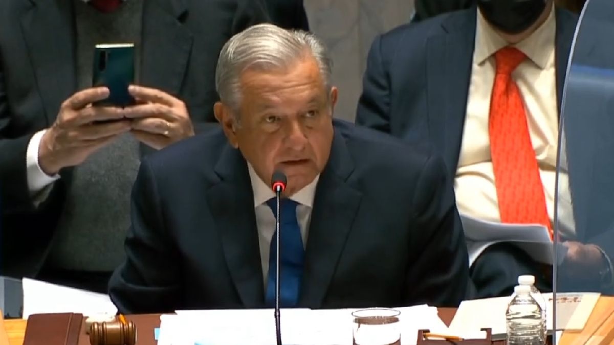 AMLO reprocha a ONU &ldquo;letargo y rutina&rdquo;; va por plan global de bienestar