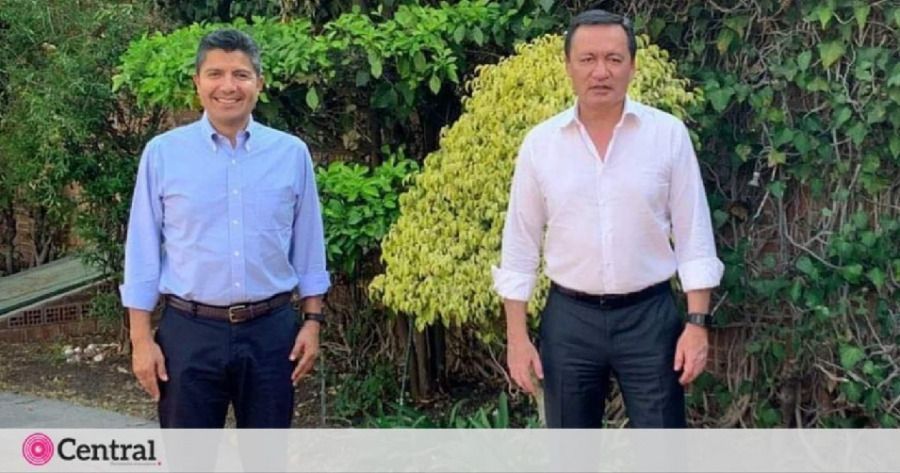Lalo Rivera, el candidato panista de la alianza Va por México se reunió con el senador del PRI Miguel Ángel Osorio Chong.