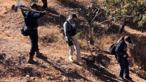 Fiscal&iacute;a y colectivos hallan en un rancho de Chihuahua 2 mil restos &oacute;seos