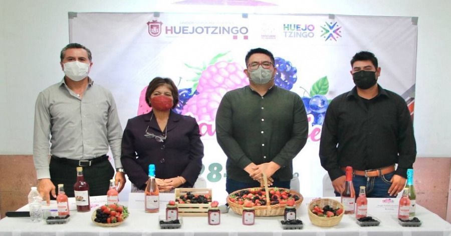 Ayuntamiento de Huejotzingo presenta la Feria de las Berries 2021