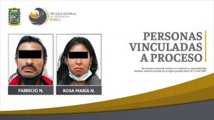 Pareja es vinculada a proceso por el homicidio de una niña en Puebla