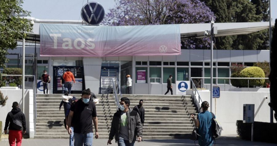 Trabajadores de Volkswagen 