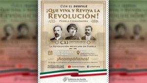 La ruta en Puebla para el desfile por los 111 a&ntilde;os de la Revoluci&oacute;n Mexicana