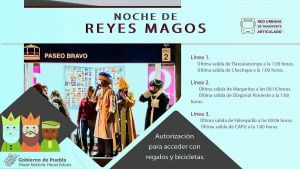 RUTA funcionar&aacute; hasta la madrugada del 6 de enero&hellip; estos son los horarios