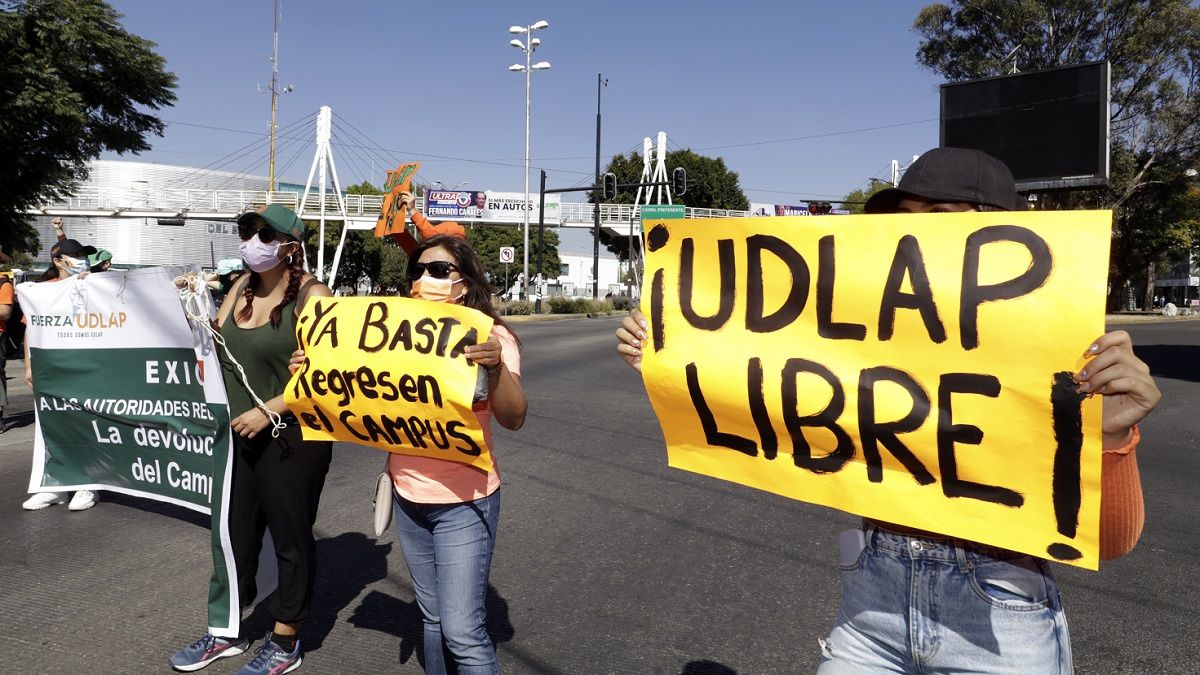 Comunidad UDLAP exige al TSJ cumplir orden para devolver el campus