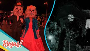 (Fotos) Así se vivió el Desfile de Calaveras en Puebla