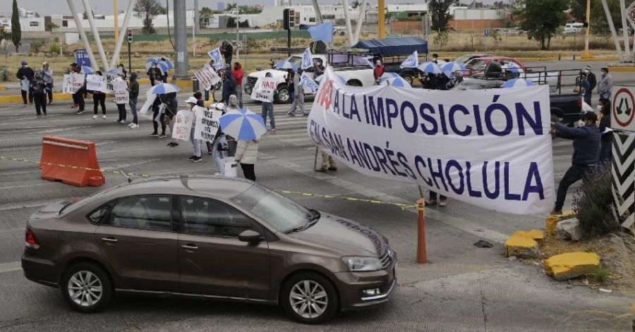 Panistas de San Andrés Cholula desquician la Atlixcáyotl por imposición de candidatos