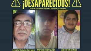 Comando secuestra a exconsejero y dos polic&iacute;as comunitarios en Guerrero