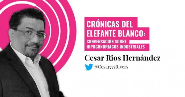 César Ríos Hernández, autor de &quot;Crónicas del Elefante Blanco&quot;.