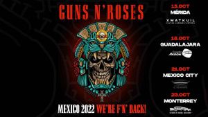 Welcome to the jungle: Guns N’ Roses estarán de vuelta en México
