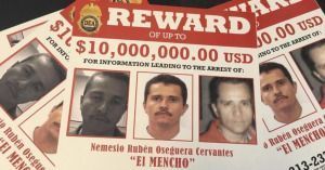 Nemesio Oseguera Cervantes es buscado por las autoridades de México y Estados Unidos.