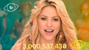 Hace historia: Shakira, la primer latina en superar 3 mil millones de vistas en YouTube