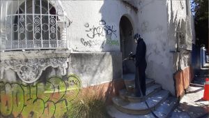 Avanza programa de limpieza y eliminaci&oacute;n de grafitti en el centro de Puebla