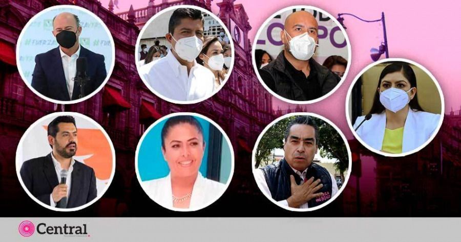 Ellos son los 7 candidatos que competirán por la alcaldía de Puebla