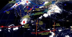 "Rick" se localiza a 55 km al noroeste de Zihuatanejo.
