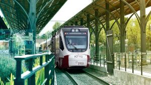 Aprovechan los últimos días de funcionamiento del Tren Turístico de Puebla