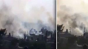 VIDEO: Esta fue la explosi&oacute;n de un polvor&iacute;n en Tultepec; as&iacute; lo capt&oacute; el C5