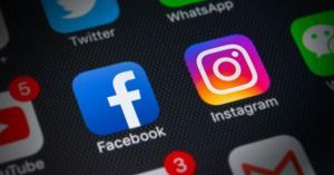 Facebook e Instagram, dos apps, dos redes sociales.