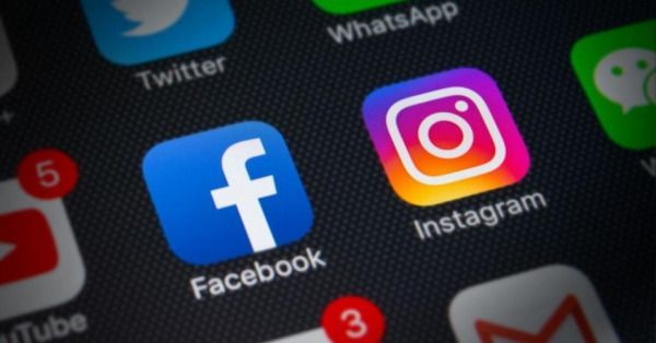 Facebook e Instagram, dos apps, dos redes sociales.
