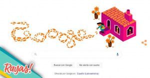 Google celebra el D&iacute;a de Muertos con este doodle.