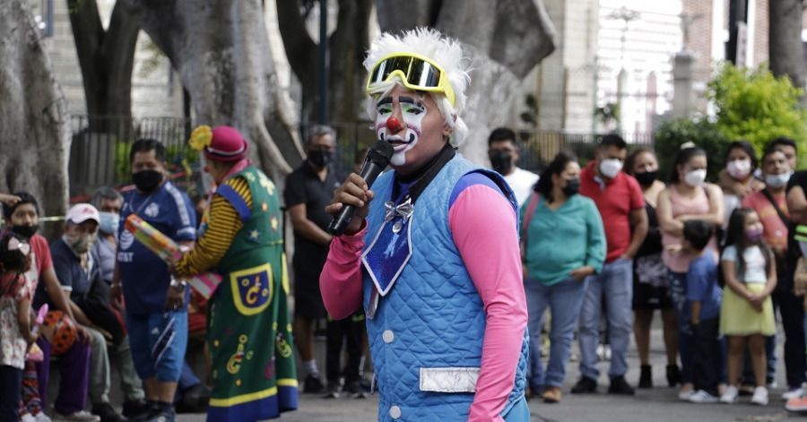 Los payasitos ser&aacute;n reubicados a otras calles del Centro Hist&oacute;rico.