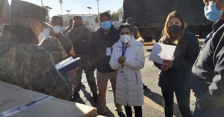 Llegan a Puebla vacunas contra el coronavirus para adultos mayores