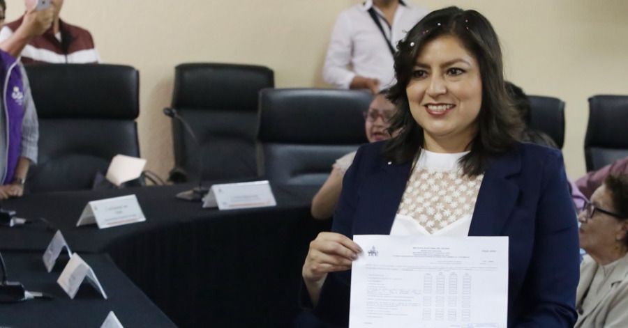 Claudia Rivera tiene intenciones de convertirse en dirigente de Morena en 2022.