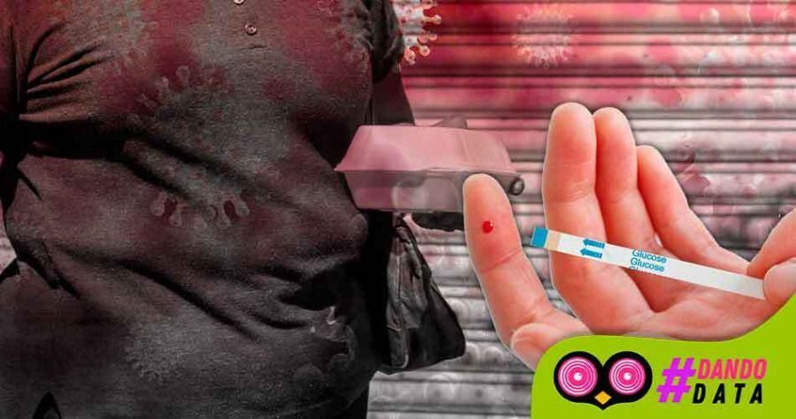 Aumentan casos de diabetes y obesidad