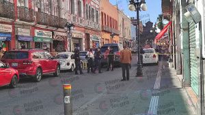 Luis de 63 años murió de un infarto en el Centro Histórico de Puebla