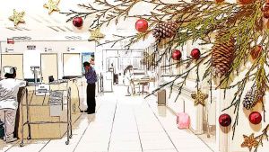 Así se vive la Navidad en los hospitales de Puebla
