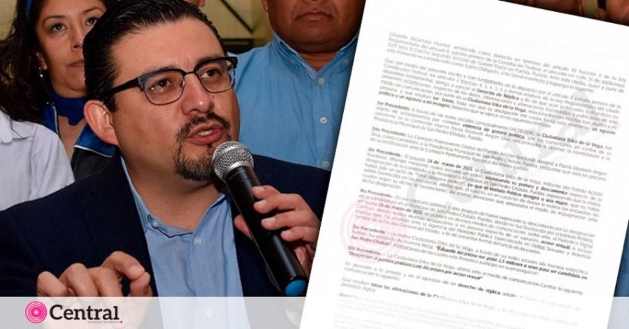 Alc&aacute;ntara se defiende de acusaciones por acoso sexual
