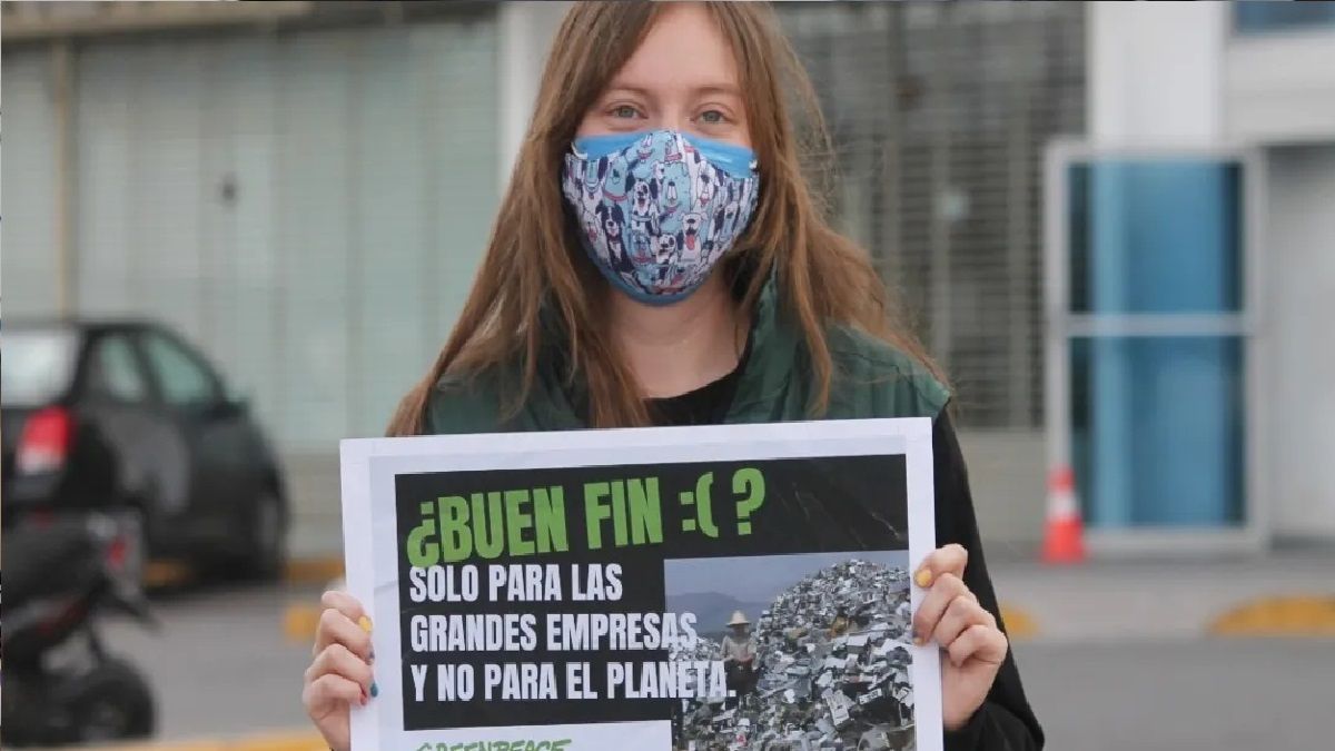 Greenpeace denuncia que &nbsp;Buen Fin s&oacute;lo beneficia a empresas, no al planeta