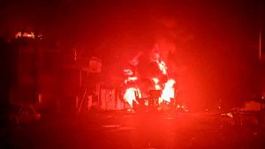 40 muertos, saldo de la explosi&oacute;n de un cami&oacute;n con combustible en Hait&iacute;