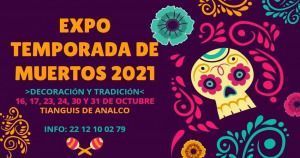 Los d&iacute;as 16, 17, 23, 24, 30 y 31 de octubre encontrar&aacute;s todo para decorar tu casa y poner tu ofrenda por el D&iacute;a de Muertos 