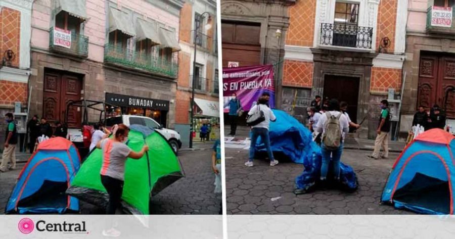 ALT: El plant&oacute;n se realiz&oacute; tras una protesta afuera del recinto legislativo.