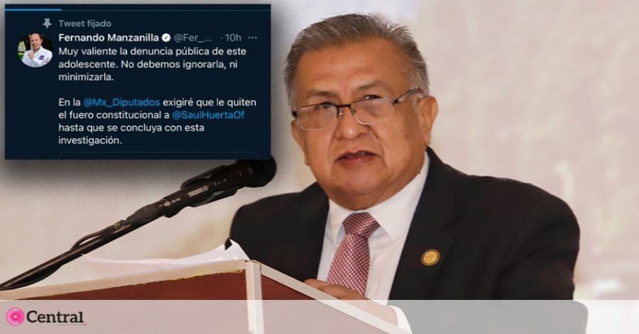 Manzanilla propondr&aacute; quitarle el fuero a Sa&uacute;l Huerta por abuso sexual