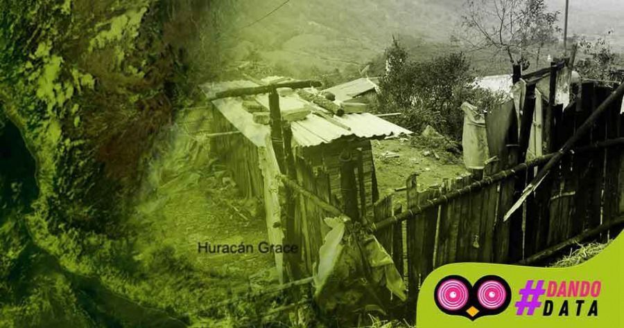 Daños ocasionados por desastres naturales en Puebla
