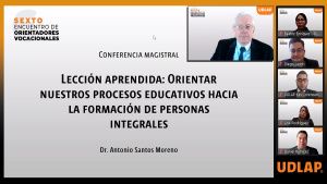 Sexto Encuentro de Orientadores Vocacionales de la UDLAP, un espacio de formaci&oacute;n y reflexi&oacute;n