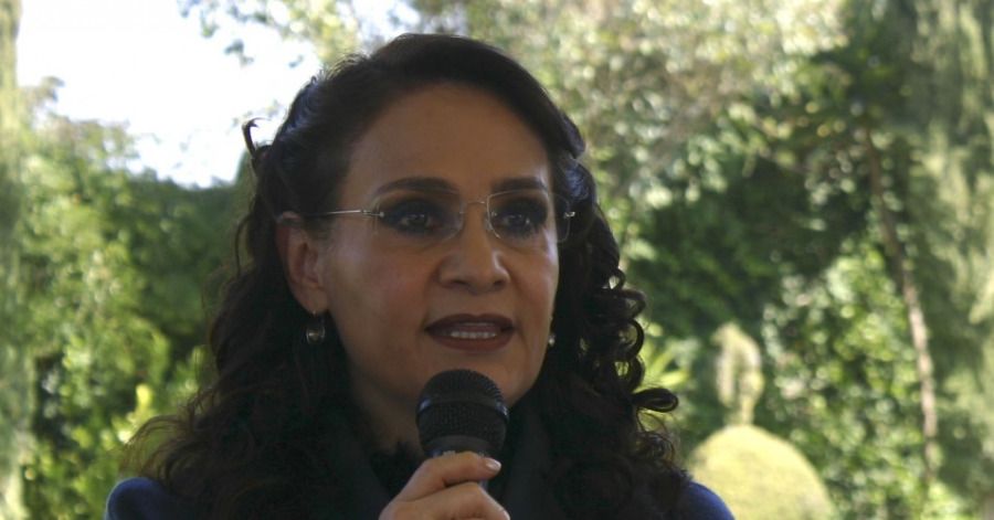 Dolores Padierna visit&oacute; Puebla para favorecer a Evangelista.