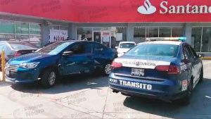 Actualizaci&oacute;n: Asaltantes no consumaron robo a cuentahabiente en Puebla