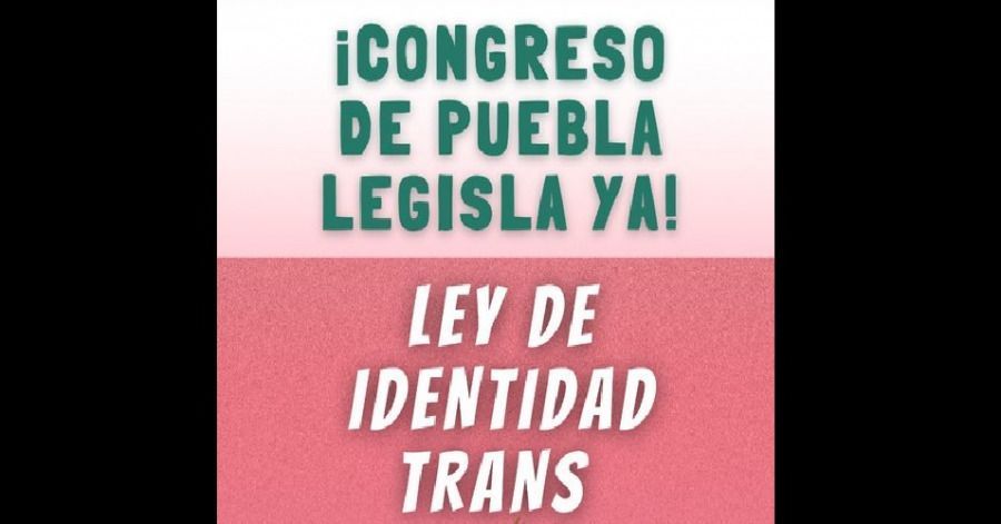 Con el #LeyAgnesYa, colectivos y activistas exigen al Congreso de Puebla aprobar ley antes del 15 de febrero