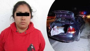 Guadalupe N., y el adolescente fueron detenidos durante la madrugada