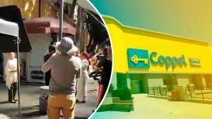 Cerraron las calles de Puebla para grabar comercial de Coppel
