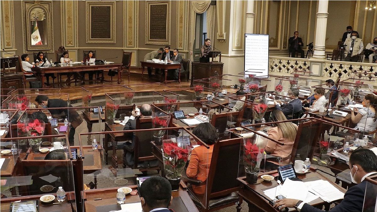 En comisiones, Congreso aprueba Ley de Ingresos 2022 de Puebla